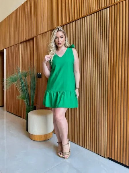 Vestido Curto Evasê