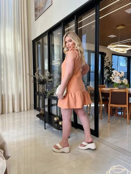 Vestido Curto Evasê