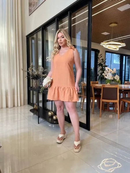 Vestido Curto Evasê