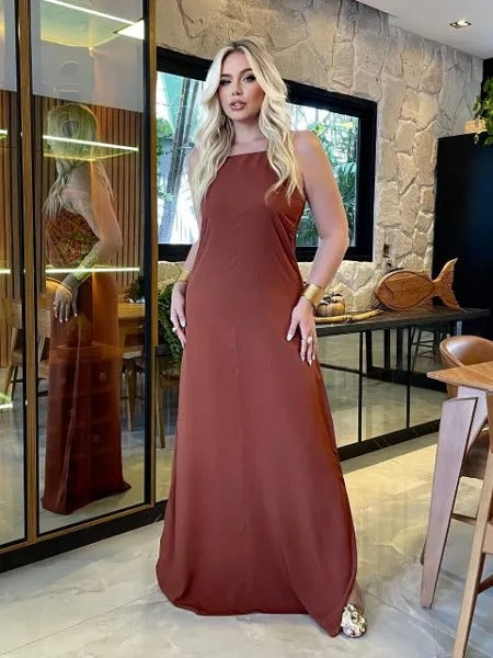 Vestido Longo Flora