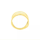 Anel De Ouro 18k Celeste